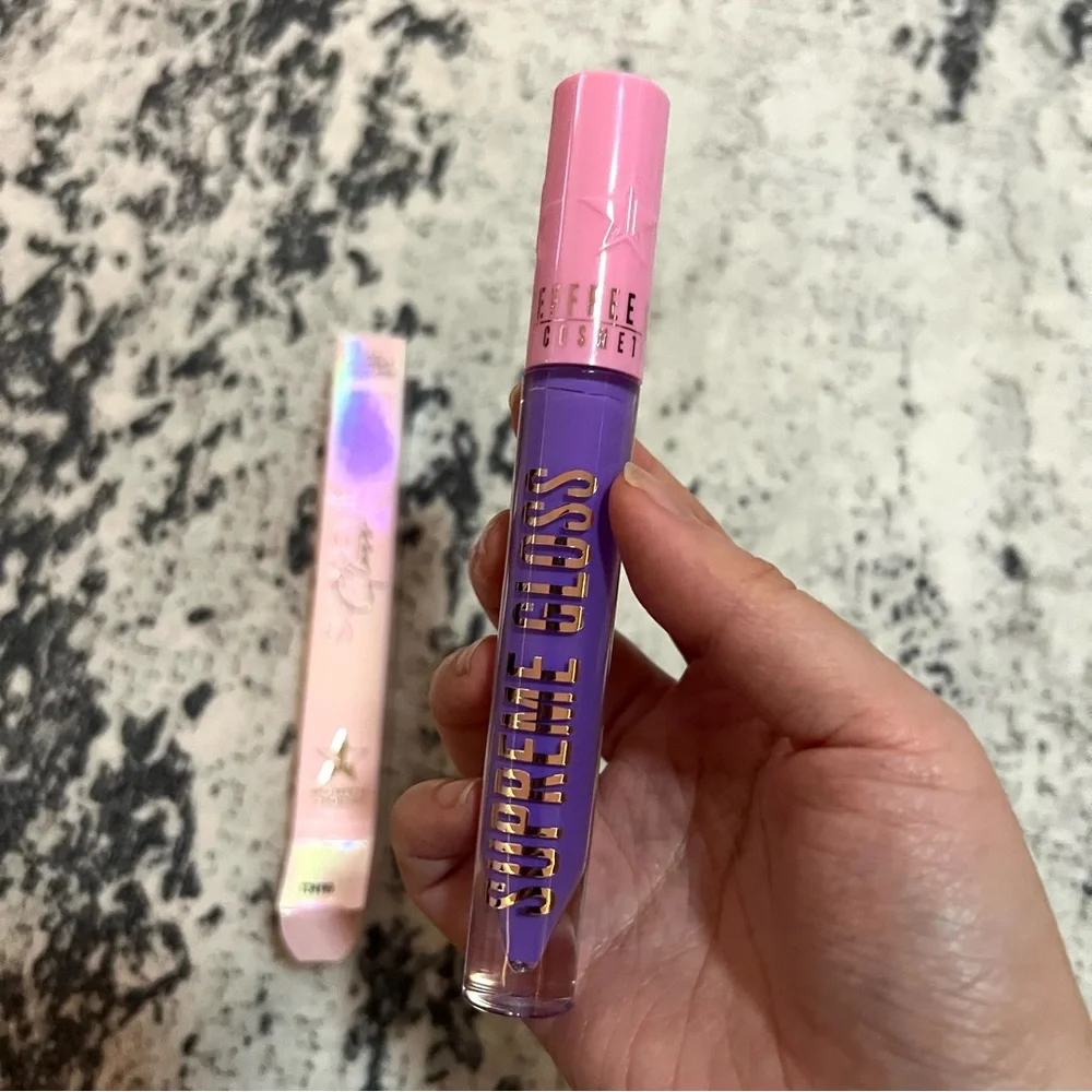 jeffree star supreme full pigment lip gloss frosting for dinner Aug sale